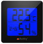 Ruhhy 19161 Digitálny teplomer s vlhkomerom čiernobiely - Meteostanica