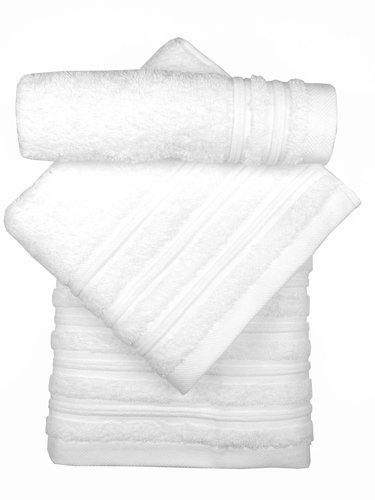 4sleep Osuška Porto 07 bílá 70 × 140 cm - Bath Towel - Main image