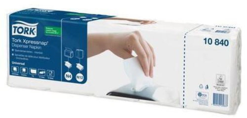 TORK Xpressnap® White Tray Wipe - Paper Napkins - Main image