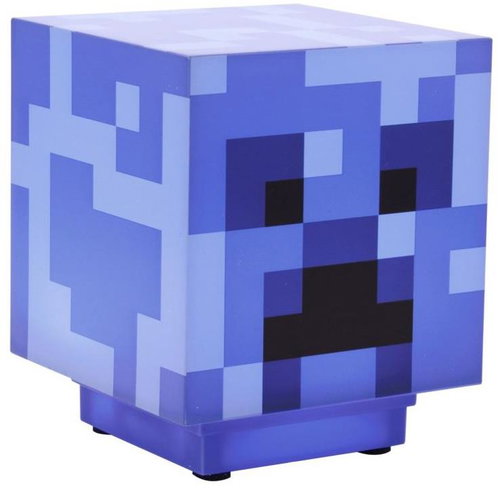 Minecraft: Blue Creeper - lampa - Decorative Lighting - Main image