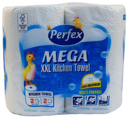 PERFEX Mega kitchen roll XXL O14, 2 pcs - Paper Towels - Main image