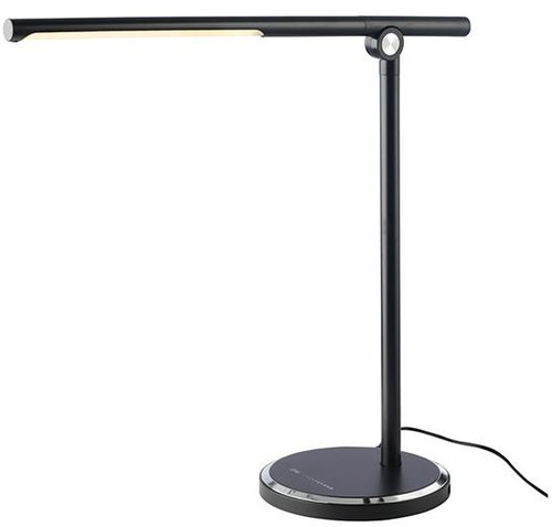 ACA DECOR LED Dimmable Desk Lamp Degas 7 W, USB port, black - Table Lamp - Main image