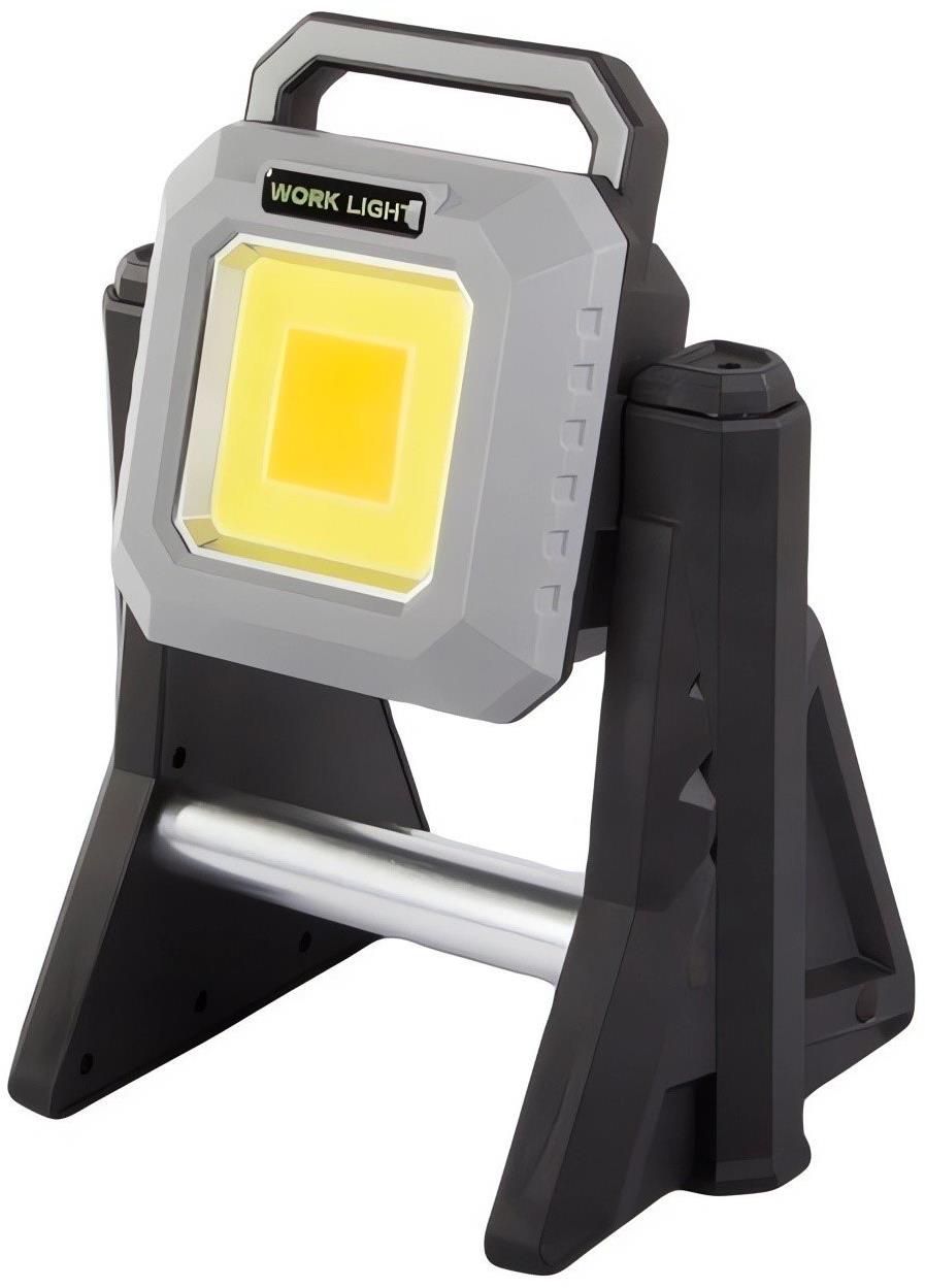 Bailong 08358 Halogén teleszkópos COB LED reflektor, 3000, IP65, 10000 mAh, 40 W