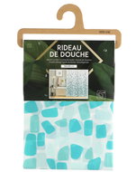 Dochtmann PVC shower curtain 180 × 180 cm, mosaic motif - Shower Curtain