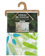 Dochtmann PVC shower curtain 180 × 180 cm, Indian summer motif - Shower Curtain