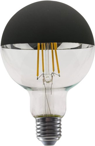 Diolamp Zrcadlová žárovka 8 W 230 V E27 2700 K 900 Lm 180°, černý vrchlík - LED Bulb - Main image