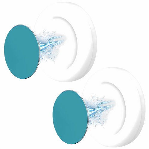 APT DA19 Magnetic adhesive hook 2 pcs white - Bathroom Hook - Main image