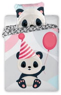 Faro Cotton bed linen Panda 100 × 135 cm, 40 × 60 cm - Children's Bedding