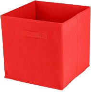 Dochtmann Box do kallaxu, úložný, textilný, červený, 31 × 31 × 31 cm - Úložný box