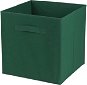 Dochtmann Box do kallaxu, úložný, textilní, tmavě zelený, 31 × 31 × 31 cm - Úložný box