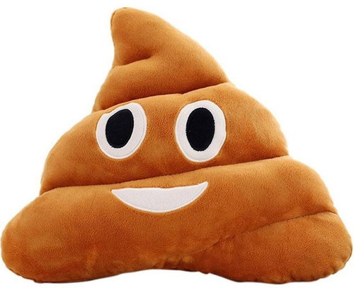 MDS Plush pillow - poop (31cm) - Pillow - Main image