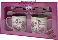 Prodex Mug with flowers, set of 2, 9 × 8 cm - Mug