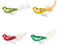 Koulier Glass birds, 4 pcs - Easter Decoration