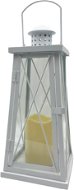 Prodex Lampa plechová s LED sviečkou 37 × 15 cm - Lampáš