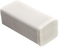 Papierová uteráky ZZ biele dvojvrstvové 150 ks - Papierové utierky do zásobníka