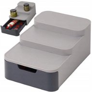 Verk Kunststoff-Küchenorganisator 3 Etagen grau - 10,5 × 16,5 × 26 cm - Organizer