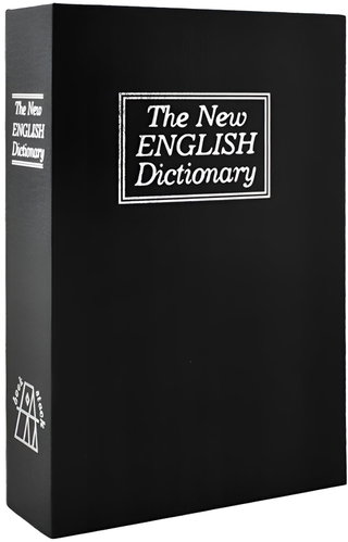Malatec Safe hidden in a book black - Security Safe - Main image