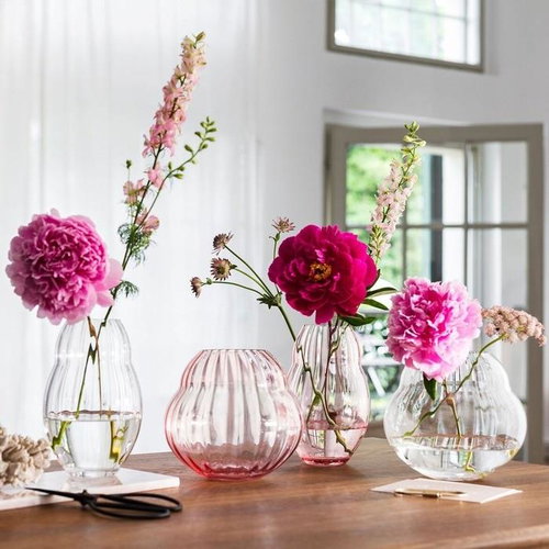 ROSE GARDEN HOME Glasvase rosa, 20 cm - Vase