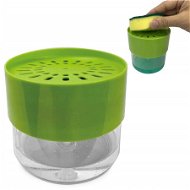 Verk Plastový dávkovač na saponát, zelený, 12 × 11 cm - Soap Dispenser