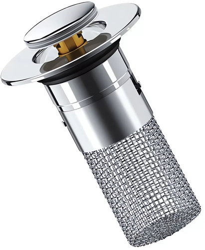 PRONETT XJ5129 Universal sink stopper silver - Sink Strainer - Main image
