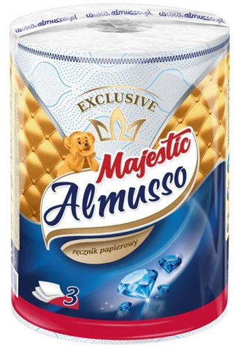 Almusso Majestic 3-ply paper towel 40 m - Hand Paper Towels - Main image