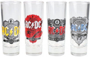 AC/DC: Logo - štamprle 4 kusy - Sklenice | Alza.cz