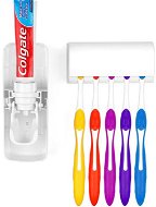 Verk Bezkontaktní dávkovač zubní pasty s držákem bílý - Držák na kartáčky