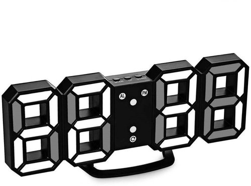 Verk 01458 Digital LED clock white - Table Clock - Main image