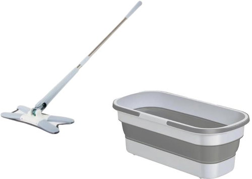 Alum Compact Folding Mop with Bucket - Mop - Main image