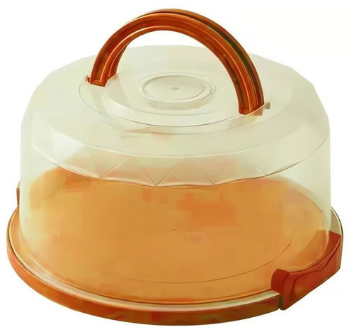 PRONETT XJ5130 Transport box for dessert 25 cm orange - Storage Jar - Main image