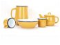 BELIS Smaltovaná sada nádobí horčicová 5 ks - Cookware Set