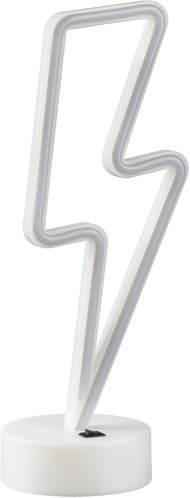 Berger Led Neon Lightning Night Table Light Main image Berger Led Neon Lightning Night Table Light - Decorative Lighting - Main image