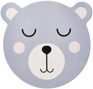 Zeller Prostírání dětské, motiv medvěd, šedá, průměr 36,5 cm - Placemat