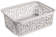 Branq Basket Bamboo 2 - antique white - Small Basket
