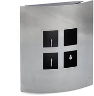 ZELLER Key cabinet metal 22 × 6 × 24 cm - Key Box