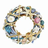 DOMMIO Wreath with sea decorations d. 30 cm - Decoration