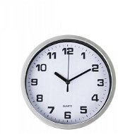 AFF 1095 Nástěnné hodiny analogové 18 cm stříbrné - Nástenné hodiny