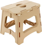 Vergionic 7945 Non-slip folding stool 25 × 30 cm, beige - Stool