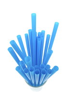 SURTEP Plastic straws, 250 × 8 mm, reusable, 100 pcs - Straw
