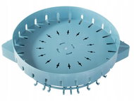 Verk Univerzální rohová polička z plastu, průměr 26 cm - Polička do koupelny