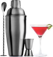 ZULAY Bartender set Shaker black steel - Cocktail Shaker