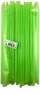 Surtep Plastic straws 250 × 8 mm, reusable, 100 pcs, green - Straw