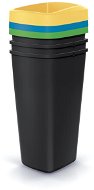 Prosperplast Odpadkový koš Compacta Q drop set 3 × 25 l - Odpadkový koš
