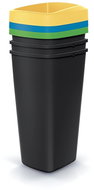 Prosperplast Waste bin Compacta Q drop set 3 × 25 l - Rubbish Bin