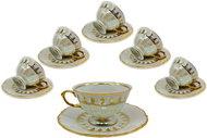Royal Czech Porcelain - Elegant porcelain tea cup set Prague 6 pieces - Mug