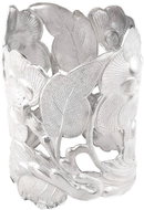 Hefra Sada postříbřených kroužků na ubrousky Jabloňový květ  6 ks - Napkin Rings