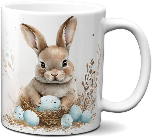 Mug Easter Bunny Design Mug No. 6 - white - Mug - Main image