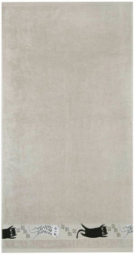 4sleep Baby towel 30 × 50 cm, Cats beige - Towel - Main image