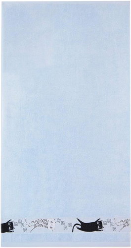 4sleep Baby towel 30 × 50 cm, Cats blue - Towel - Main image