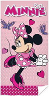 4sleep Baby towel 70 × 140 cm, Minnie Mouse pink - Children's Bath Towel